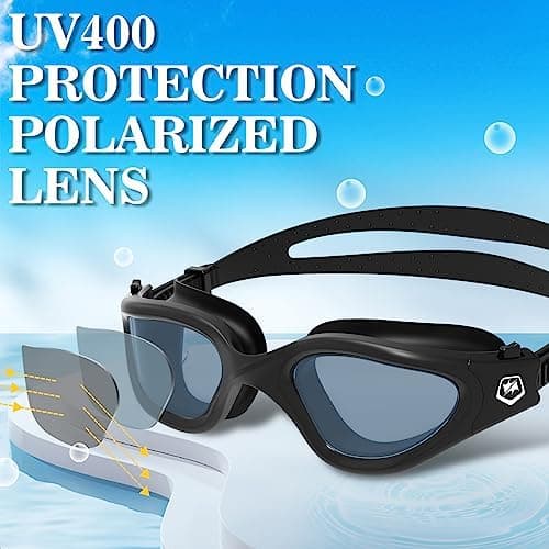 WIN.MAX Polarized Swimming Goggles - Anti Fog & Anti UV
