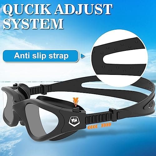 WIN.MAX Polarized Swimming Goggles - Anti Fog & Anti UV